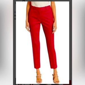 NWT! Reiss Miller Slim Fit Tailored Trousers in Magenta- size 6